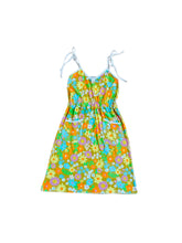 Load image into Gallery viewer, womens vintage flower power terry cloth dress mama and me dress