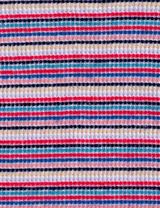 80s style bobble knit fabric 