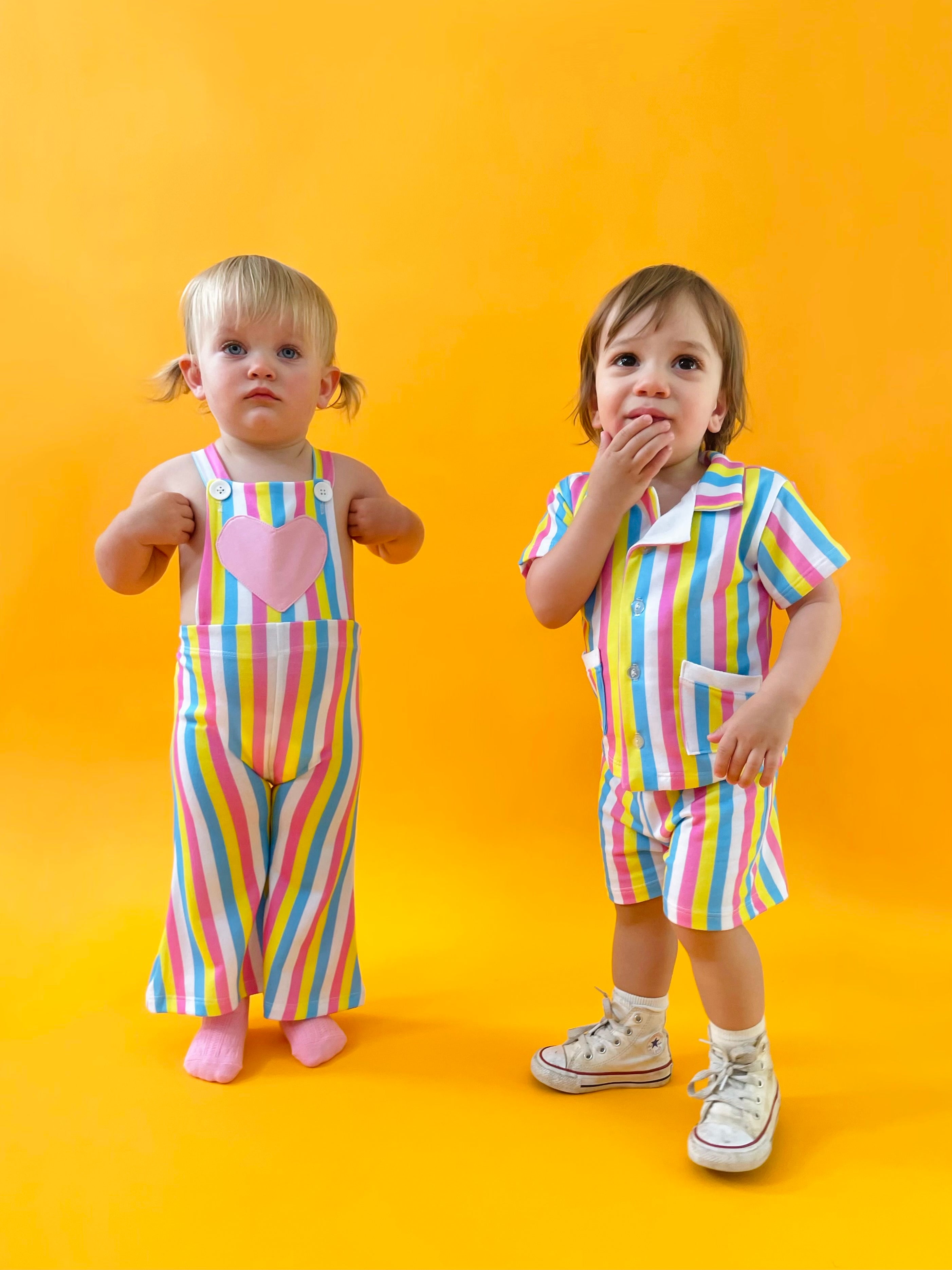 brother sister matching vintage outfits