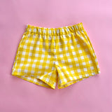 Vintage Fabric Summer Shorts - Sunny