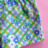 Vintage Fabric Summer Shorts - Barbara