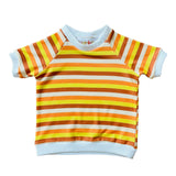 The Old School Tee - 70s Dream Stripe