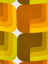 Load image into Gallery viewer, 70s Geometric Waves Vintage Fabric Panel