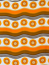 Load image into Gallery viewer, Huge 70s Vintage Retro Fabric Panel