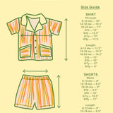 kids cabana set size guide