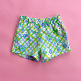 Vintage Fabric Summer Shorts - Barbara