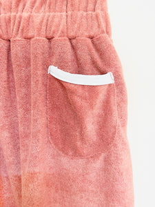 Terry Cloth Summer Dress — Dusty Pink