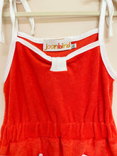 Load image into Gallery viewer, Terry Cloth Summer Dress — Tomato