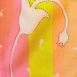 vintage flower power fabric 