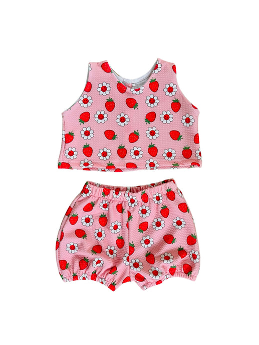 girls strawberry outfit 