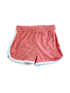 70s Jogger Shorts — Dusty Pink