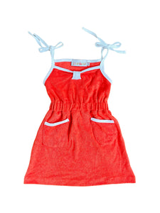 Terry Cloth Summer Dress — Tomato