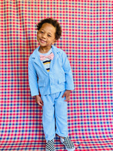 Load image into Gallery viewer, Pastel Corduroy Suit — Powder Blue