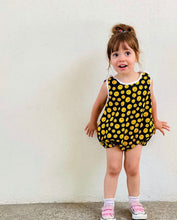 Load image into Gallery viewer, smiley face toddler romper