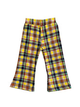 Load image into Gallery viewer, kids retro vintage 70s plaid bell bottoms 