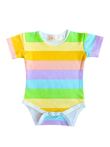 Baby Bodysuit — Rainbow Sherbet