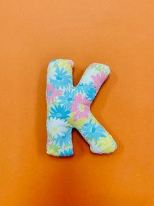 Letter Ornament — K