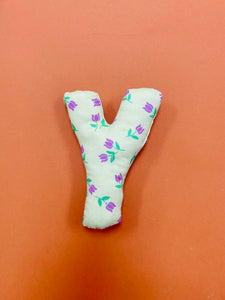 Letter Ornament — Y
