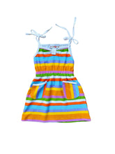 Load image into Gallery viewer, girls retro terry cloth dress